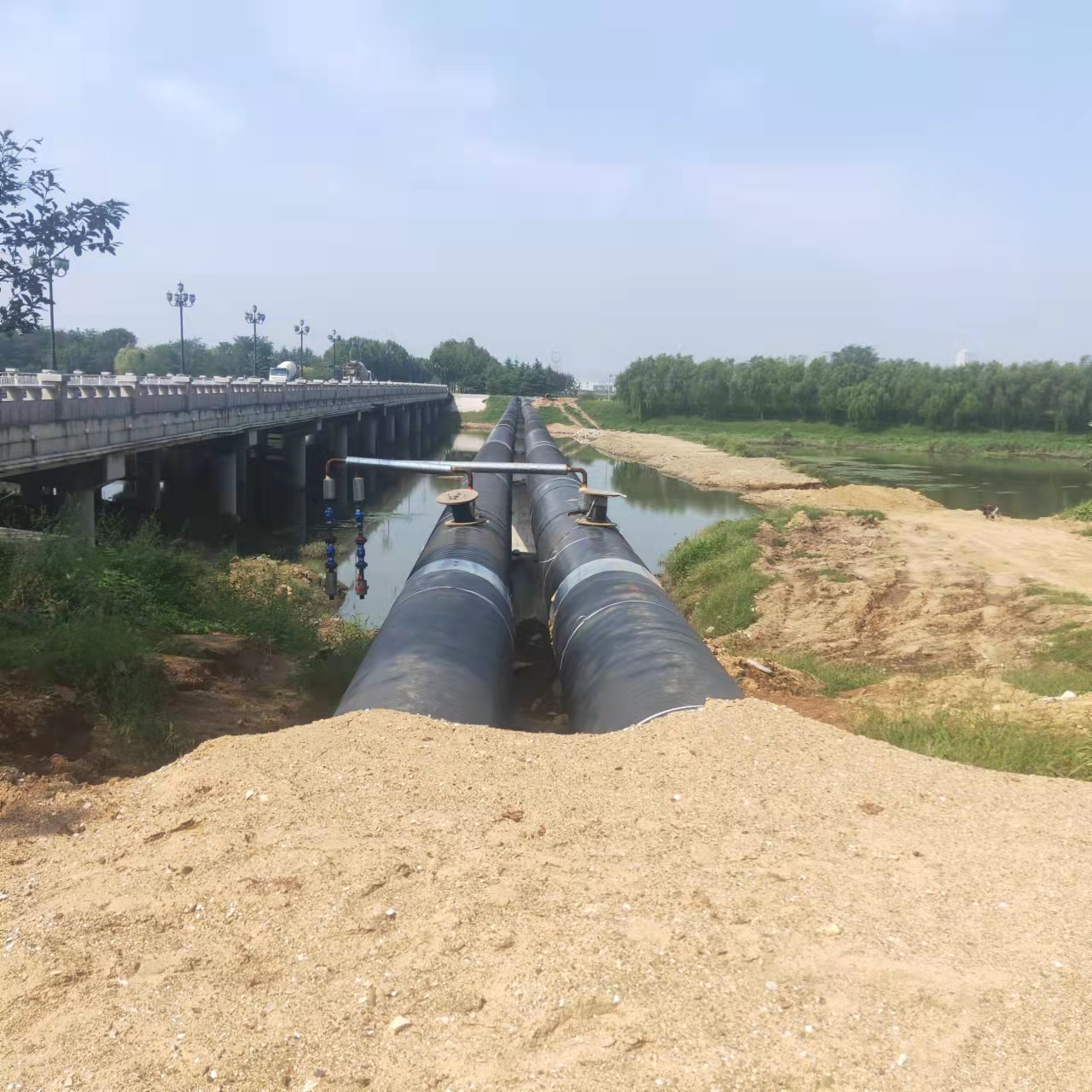 红河管道物理脉冲清洗输油管道清洗